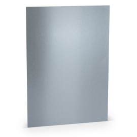 TARJETA A4 PAPERADO 5 UNIDADES PLATA 2