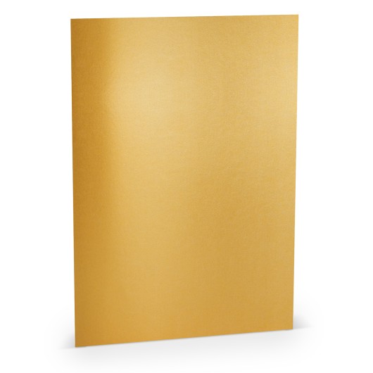 FOLIO A4 PAPERADO 10 UNIDADES ORO
