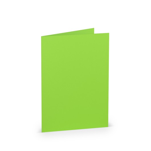 TARJETA A6 DOBLE COLORETTI 5 UNIDADES VERDE LIMA