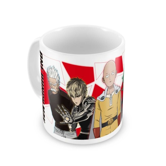 TAZA ONE PUNCH MAN HEROES
