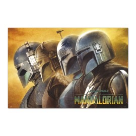 POSTER STAR WARS THE MANDALORIAN - MANDALORIANS