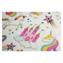 PEGATINAS CLASSY CASTILLO Y UNICORNIOS GLITTER