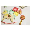 PEGATINAS SCENY SCRAP & DECO CARRUSEL RELIEVE