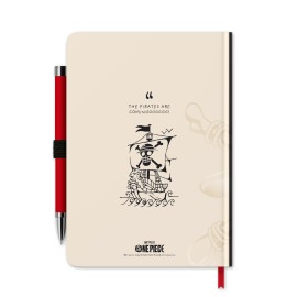 CUADERNO PREMIUM A5 CON BOLIGRAFO PROYECTOR ONE PIECE NETFLIX 2