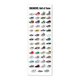 POSTER PUERTA SNEAKERS. HALL OF FAME