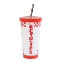 VASO DE ACERO CON PAJITA KETNIPZ
