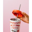 VASO DE ACERO CON PAJITA KETNIPZ