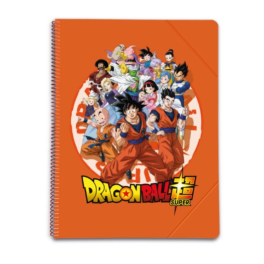CARPETA DE FUNDAS A4 DRAGON BALL