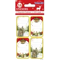 ÉTIQUETTES NOËL SAPINS ET DÉCORATIONS