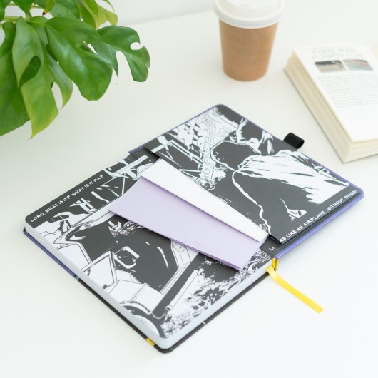 CARNET PREMIUM A5 AVEC STYLO PROJECTEUR RETOUR VERS LE FUTUR