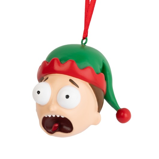 PACK DE 3 DECORATIONS DE NOEL RICK & MORTY - RICK, MORTY ET PICKLE RICK