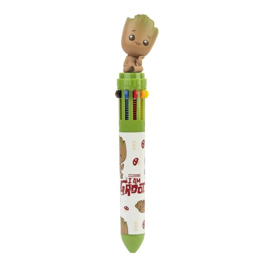 STYLO 3D 10 COULEURS MARVEL GROOT