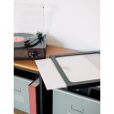 CADRE POUR VINYLE PREMIUM 32X32 CM MDF NEGRO