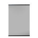 PORTE AFFICHE MAGNETIQUE POUR POSTER VERTICAL NOIR
