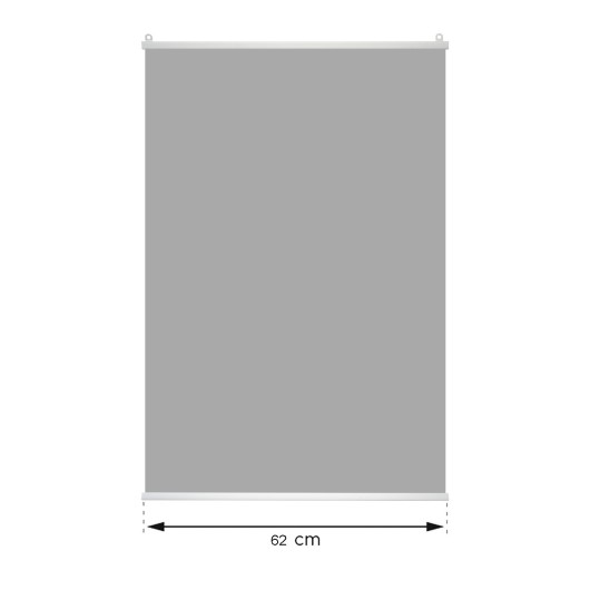 PORTE-AFFICHE POUR POSTER 62 CM VERTICAL BLANC