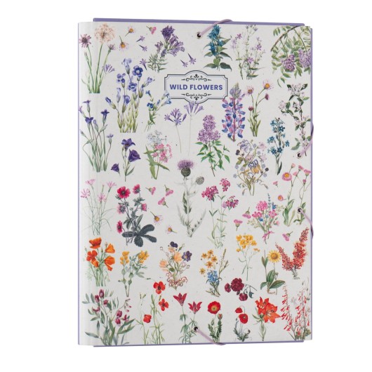 CHEMISE A RABATS CARTONNÉE  WILD FLOWERS