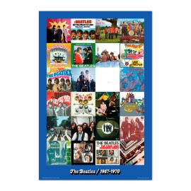 POSTER THE BEATLES ÈRE 1967-1970