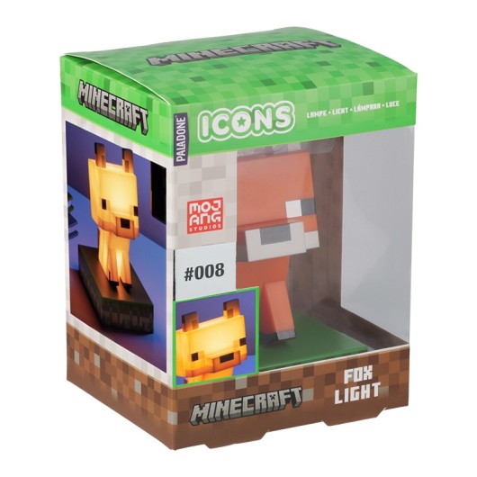 LAMPE ICONS MINECRAFT RENARD