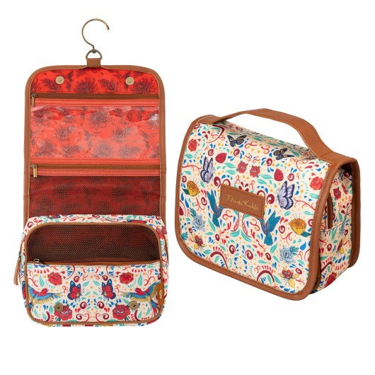 TROUSSE DE TOILETTE DE VOYAGE FRIDA KAHLO VIVA LA VIDA