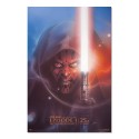 POSTER STAR WARS EPISODE 1 LA MENACE FANTOME 25 ANS
