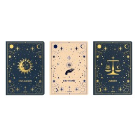 PACK 3 CARNETS A6 ASTRAL 2