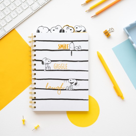 CAHIER DE PROJETS SNOOPY LAZY DAYS