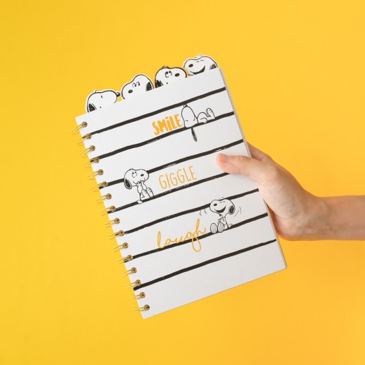 CAHIER DE PROJETS SNOOPY LAZY DAYS