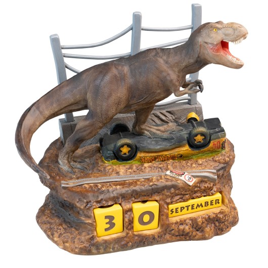 CALENDRIER PERPETUEL 3D JURASSIC PARK