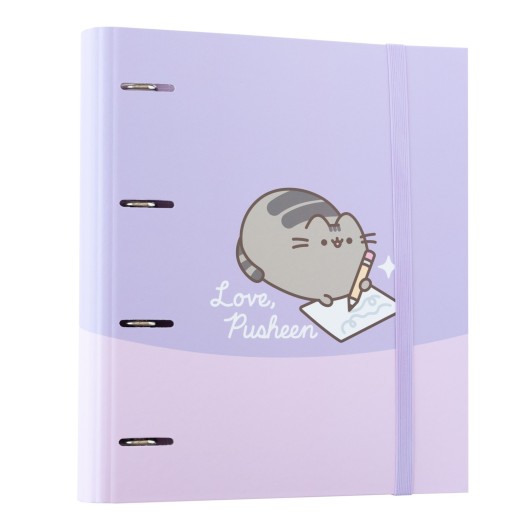 CLASSEUR 4 ANNEAUX PUSHEEN MOMENTS