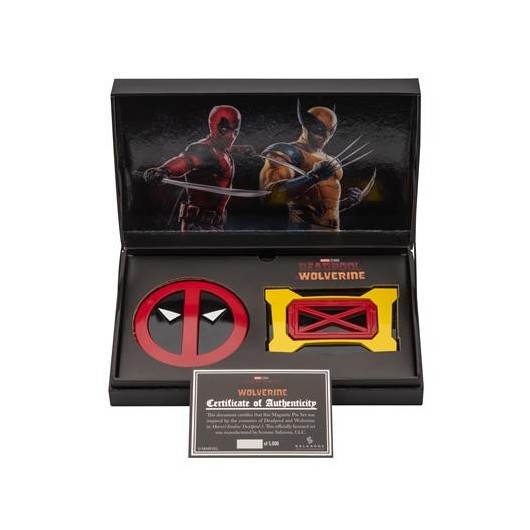 SET ÉPINGLETTES MARVEL DEADPOOL ET WOLVERINE MAGNÉTIQUES