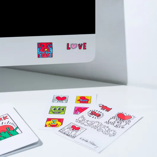 SET DE PAPETERIE KEITH HARING