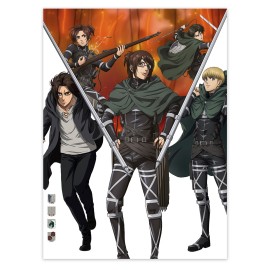 LOT MINIPOSTERS L'ATTAQUE DES TITANS 2