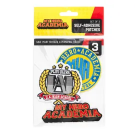 SET DE 3 PATCHS MY HERO ACADEMIA 2