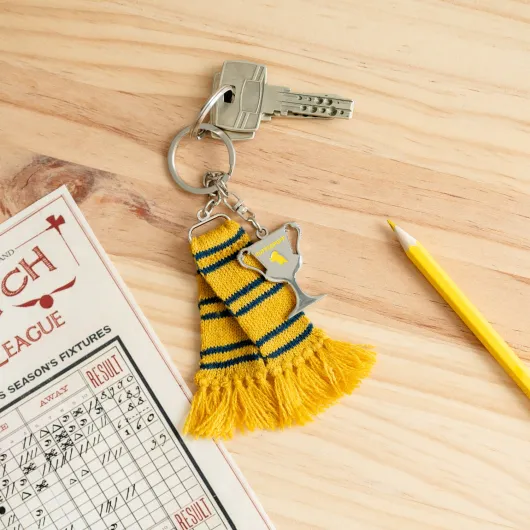 PORTE-CLÉS HARRY POTTER ÉCHARPE HUFFLEPUFF