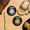 LOT DE 2 DESSOUS DE VERRE  HARRY POTTER POUDLARD