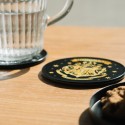 LOT DE 2 DESSOUS DE VERRE  HARRY POTTER POUDLARD
