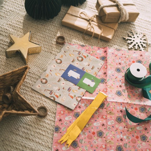 SET DE PAPIER CADEAU HARRY POTTER