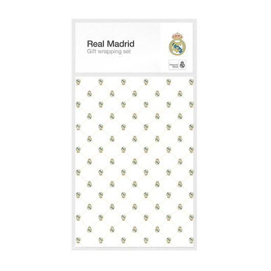 SET DE PAPIER CADEAU REAL MADRID