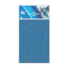 SET DE PAPIER CADEAU SUPERMAN