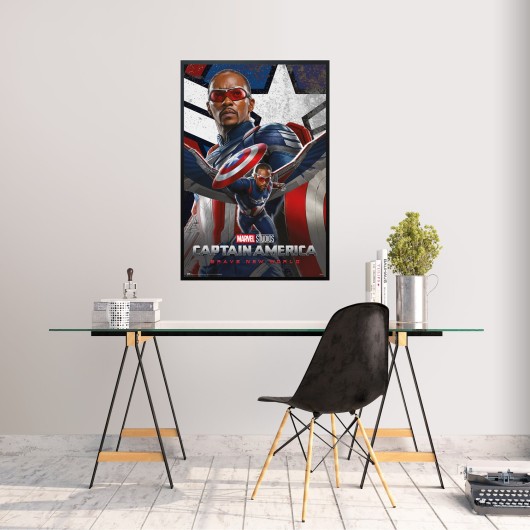 POSTER MARVEL CAPITAN AMERICA BRAVE NEW WORLD