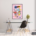 POSTER BT21 LETS DO IT