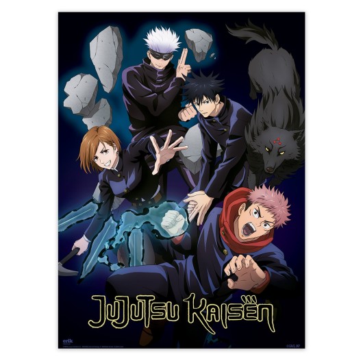 LOT MINIPOSTERS JUJUTSU KAISEN