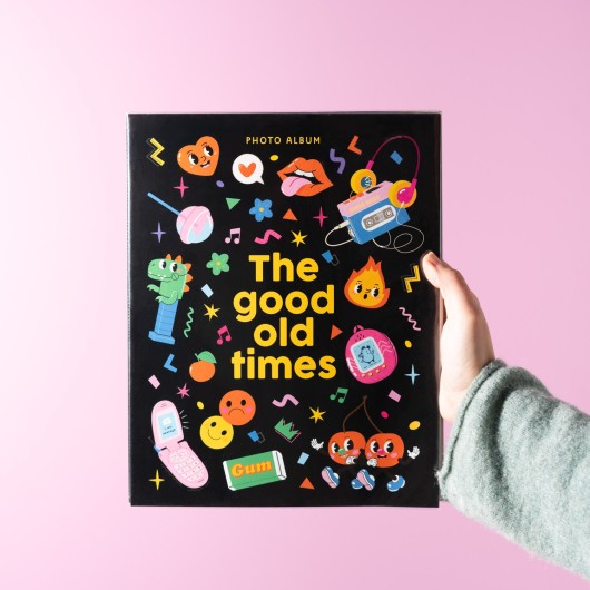 ALBUM PHOTO SOFT 48 POCHETTES 13X20 CM NOSTALGIA MILLENIAL