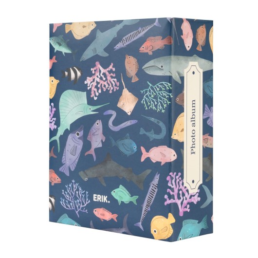 ALBUM PHOTO 100 POCHETTES 10X15 CM OCEAN FRIENDS