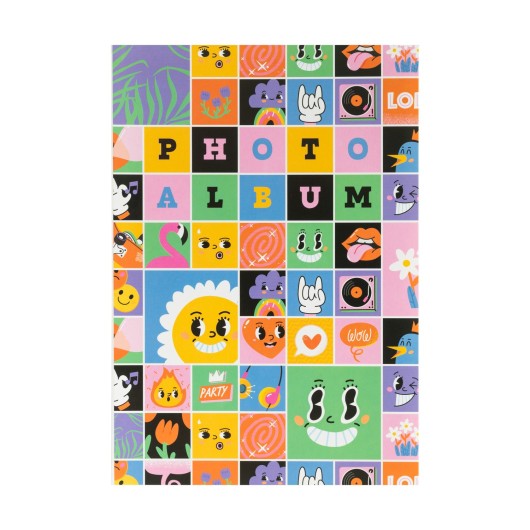 ALBUM PHOTO SOFT 36 POCHETTES 10X15 CM FUNKY FRIENDS