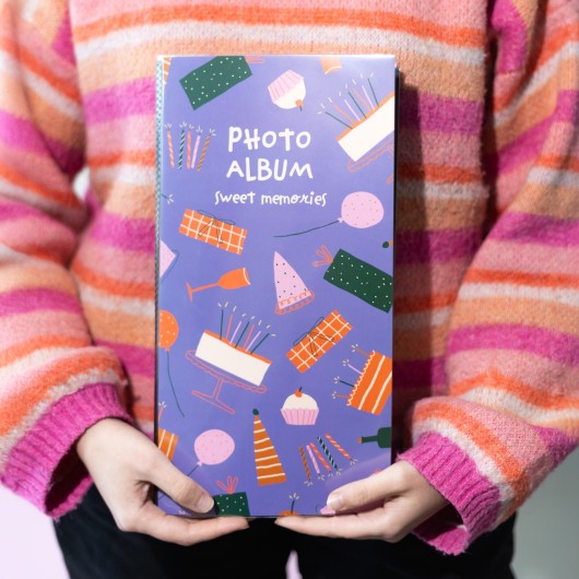 ALBUM PHOTO SOFT 96 POCHETTES 10X15CM SWEET MEMORIES