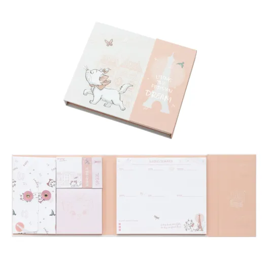 PLANIFICATEUR HEBDOMADAIRE AVEC NOTES ADHÉSIVES DISNEY BONJOUR MARIE