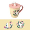 TASSE PREMIUM AVEC COUVERCLE SNOOPY
