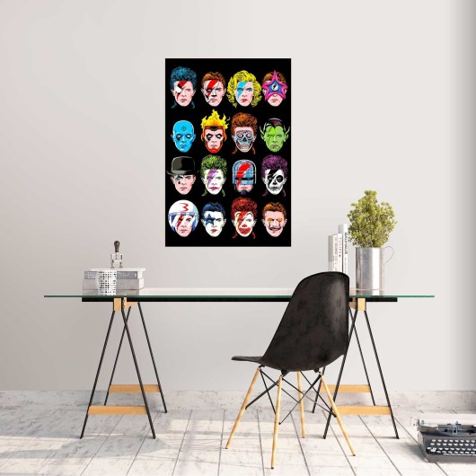 POSTER BUTCHER BILLY THE FLOATING HEADS OF DAVID