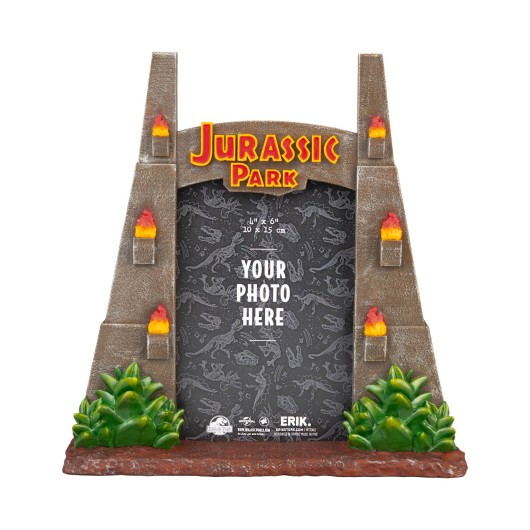 CADRE PHOTO 3D JURASSIC PARK PORTES DU PARC